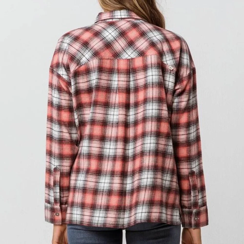 Rip Curl Plaid Flannel Shirt